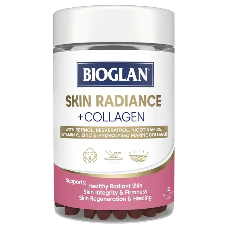 Bioglan Skin Radiance + Collagen 60 Capsules