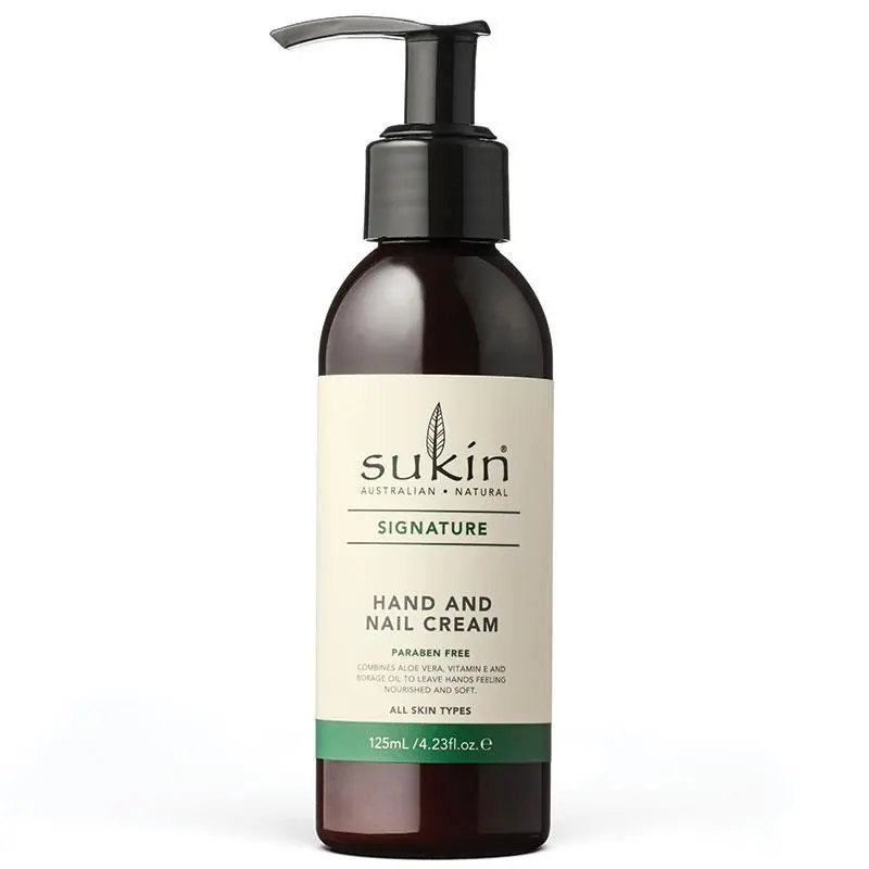 SUKIN Signature Hand and Nail Cream Pump 125mL