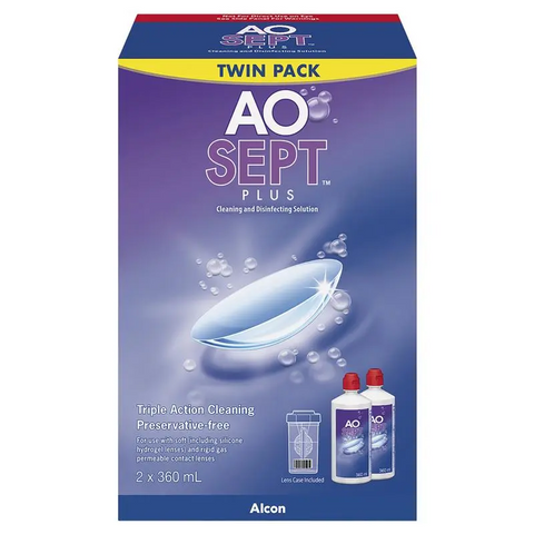 Aosept Plus Twin Pack 2 x 360mL