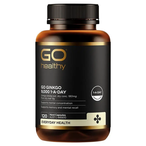 GO Healthy Ginkgo 9000 120 Capsules