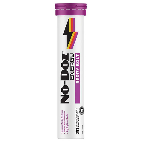 No-Doz Energy Berry Bolt 20 Effervescent Tablets