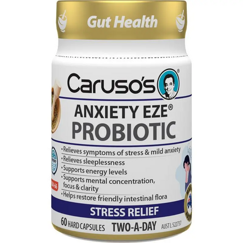 Caruso's Probiotic Anxiety EZE 60 Capsules