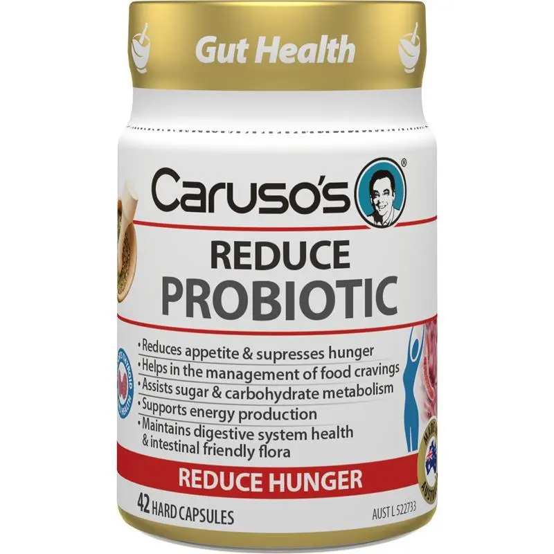 Caruso's Reduce Probiotic 42 Capsules