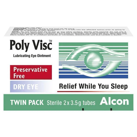 Poly Visc Eye Ointment 2 x 3.5g