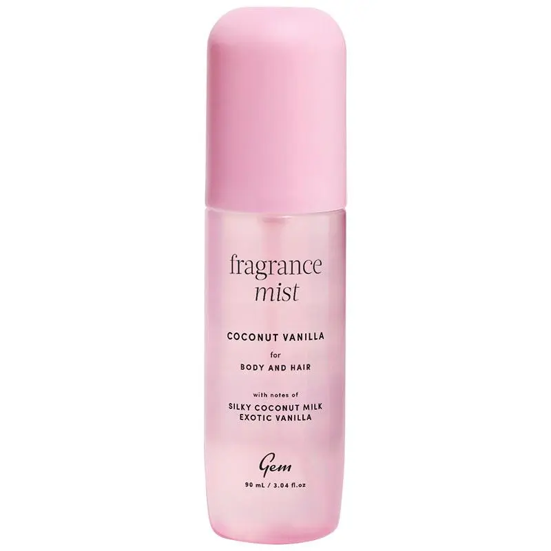 Gem Fragrance Mist For Body & Hair Coconut Vanilla 90mL