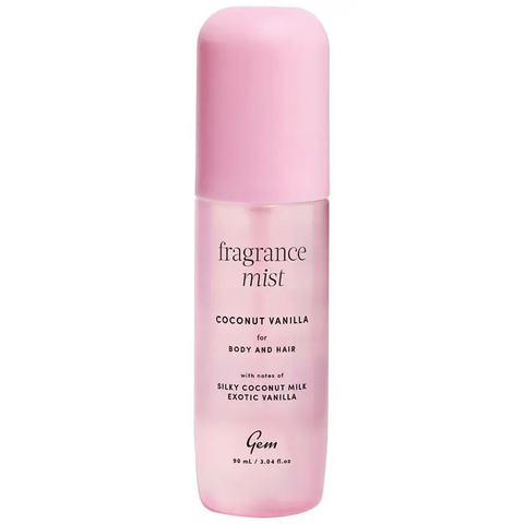 Gem Fragrance Mist For Body & Hair Coconut Vanilla 90mL