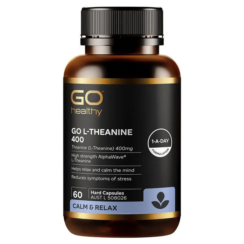 GO Healthy L-Theanine 400 60 Capsules