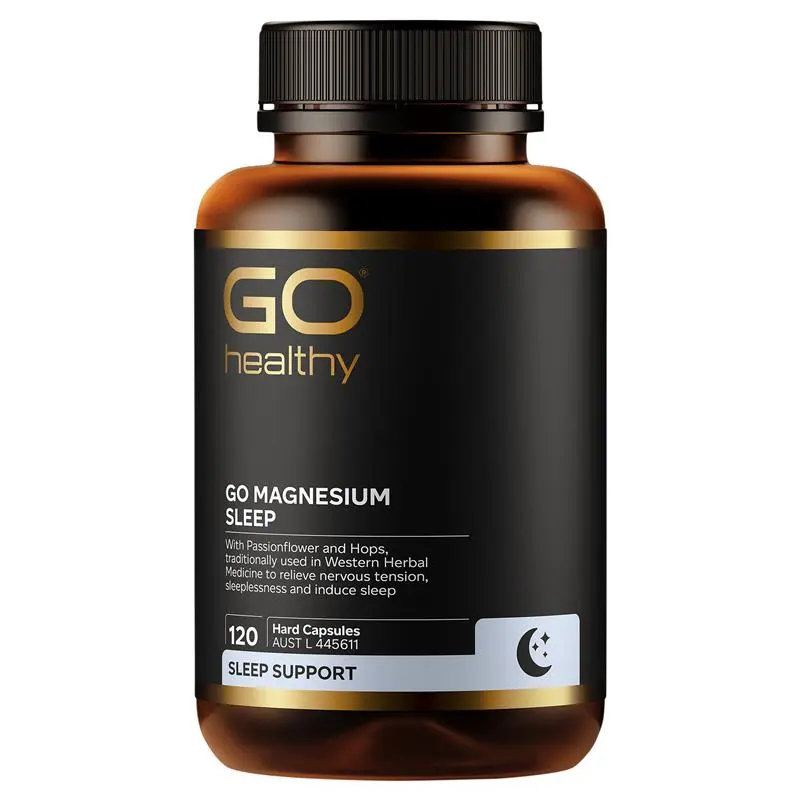 GO Healthy Magnesium Sleep 120 Vege Capsules