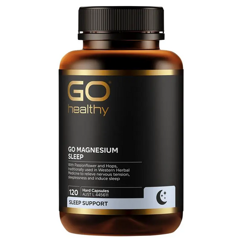 GO Healthy Magnesium Sleep 120 Vege Capsules