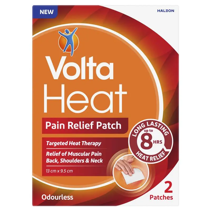 VoltaHeat Pain Relief Patch 2 Patches