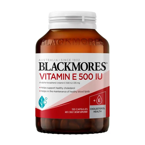 Blackmores Natural Vitamin E 500IU 150 Capsules