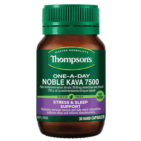 Thompson's One-A-Day Noble Kava 7500 30 Capsules