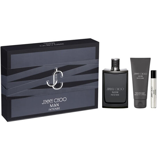 Jimmy Choo Man Intense Eau de Toilette 100mL 3 Piece Set