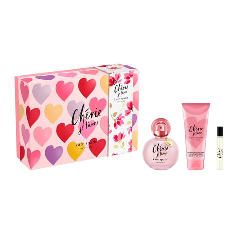 Kate Spade Cherie Eau De Parfum 100mL 3 Piece Gift Set