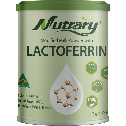 Nutrary Modified Milk Powder with Lactoferrin 1g x 60 Sachets