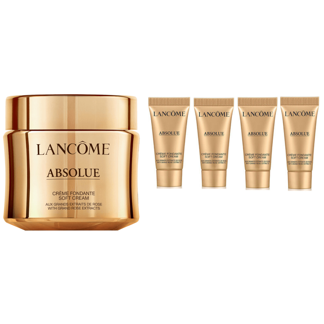 LANCOME Absolue Regenerating Brightening Soft Cream 60mL + BONUS 4 x 15mL