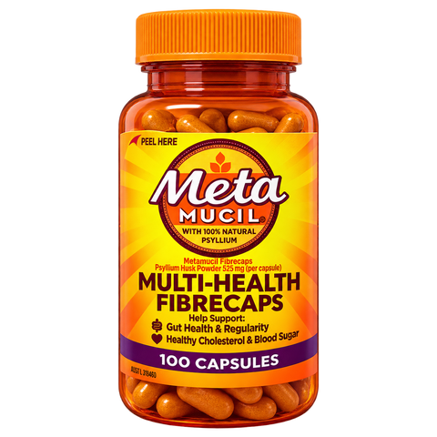 Metamucil Daily Fibre Supplement FibreCaps 100 Capsules