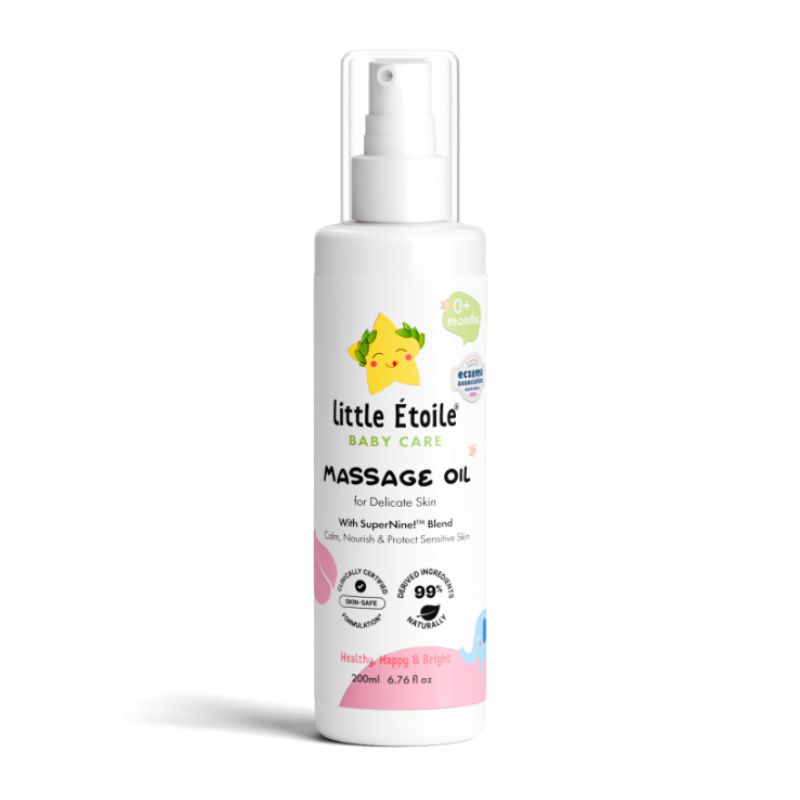 Little Etoile Massage Oil For Delicate Skin (0+ Months) 200mL