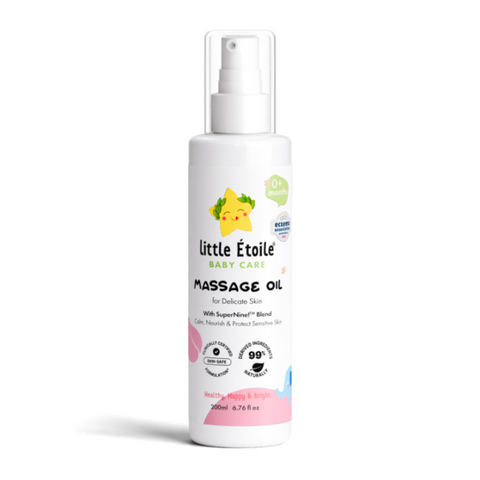 Little Etoile Massage Oil For Delicate Skin (0+ Months) 200mL