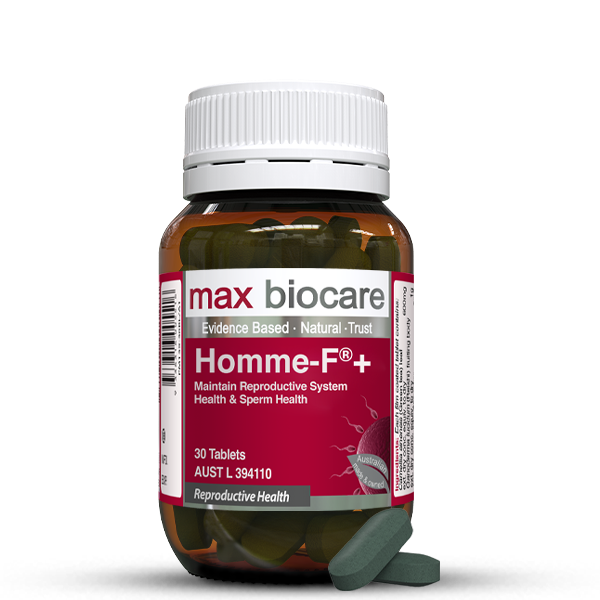 MAX BIOCARE Homme-F+ 30 Film Coated Tablets
