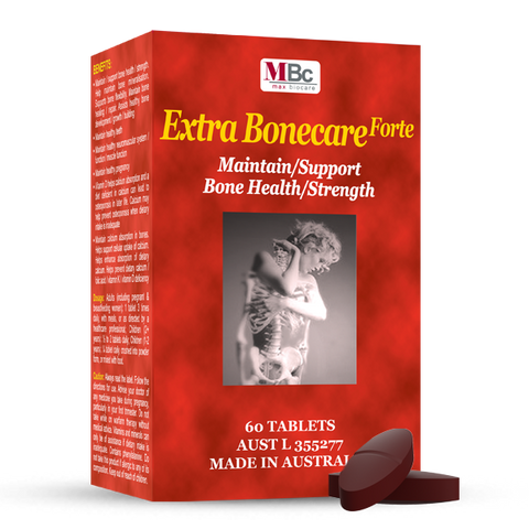 MAX BIOCARE Extra Bonecare Forte 60 Tablets (Ships April)