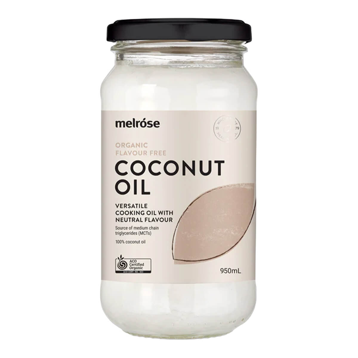 Melrose Organic Flavour Free Coconut Oil 950mL