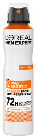 L'Oreal Paris Men Expert Hydra Energetic Extreme Sport Anti-Perspirant Aerosol Deodorant 250mL