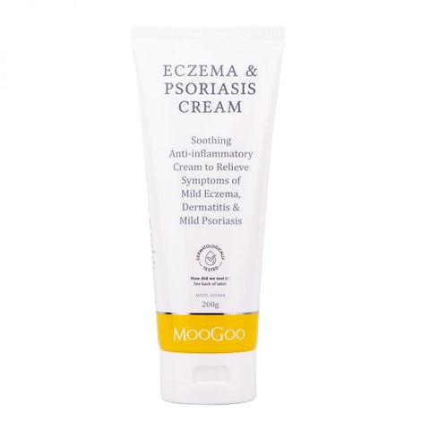MooGoo Eczema & Psoriasis Cream Original 200g (expiry 10/24)