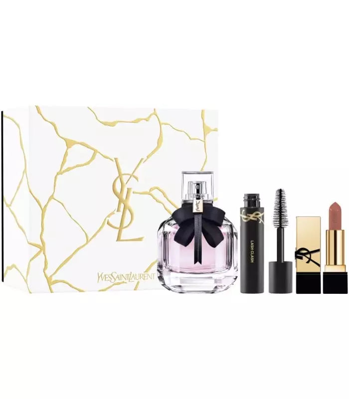 Yves Saint Laurent Mon Paris Eau de Parfum 50mL 3 Piece Gift Set