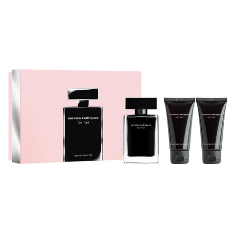 Narciso Rodriguez For Her Eau de Toilette 50mL 3 Piece Gift Set