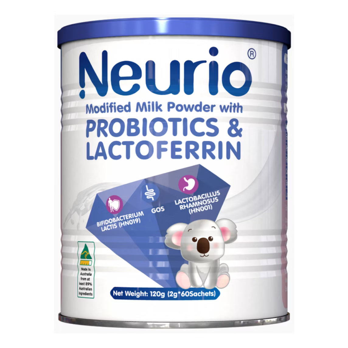 🎁 Neurio Probiotic and Lactoferrin Formula Milk Powder 120g (100% off)