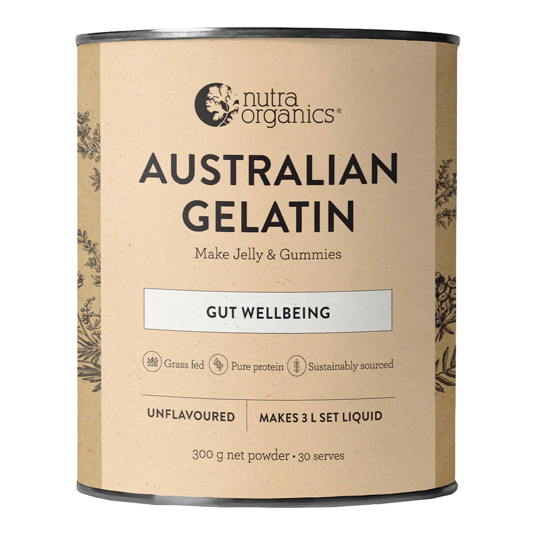 Nutra Organics Australian Gelatin Unflavoured 300g