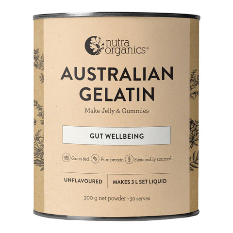 Nutra Organics Australian Gelatin Unflavoured 300g
