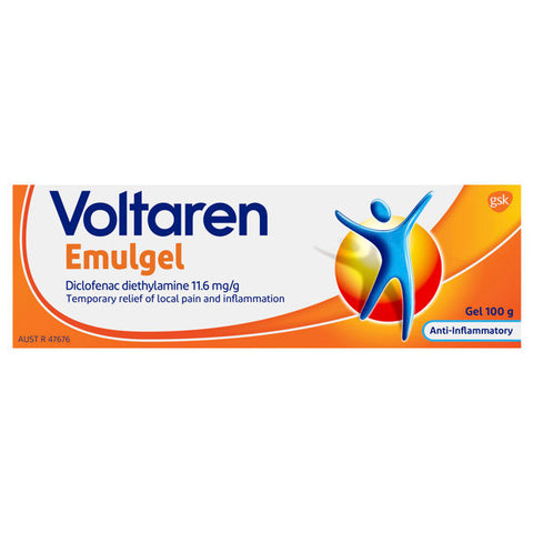 Voltaren Emulgel Muscle and Back Pain Relief 100g