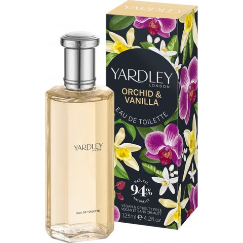 Yardley Orchid & Vanilla Eau de Toilette 125mL