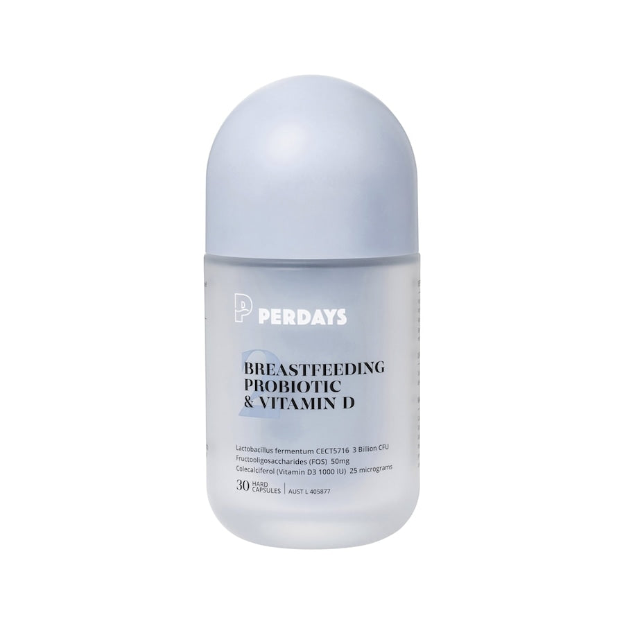 PerDays Breastfeeding Probiotic & Vitamin D 30 Capsules