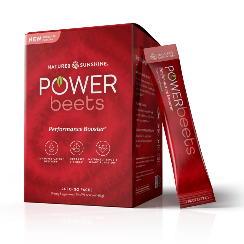 Nature's Sunshine Power Beets Superfood Performance Booster