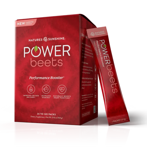 Nature's Sunshine Power Beets Superfood Performance Booster