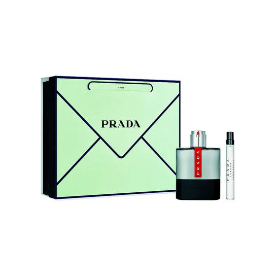 Prada Luna Rossa Carbon Eau de Toilette 100mL 2 Piece Set