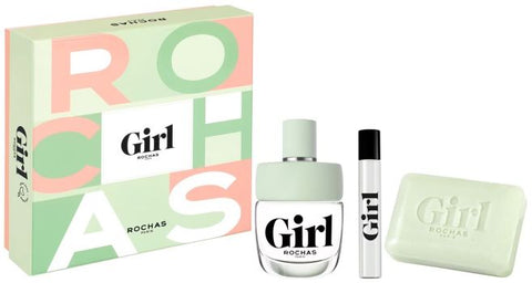 Rochas Girl Eau de Toilette 60mL 3 Piece Set