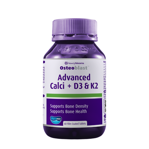 Henry Blooms Oteoblast Advanced Calcium + D3 & K2 60 Tablets