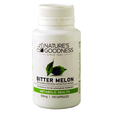 Nature's Goodness Bitter Melon Capsules 500mg 100 Capsules