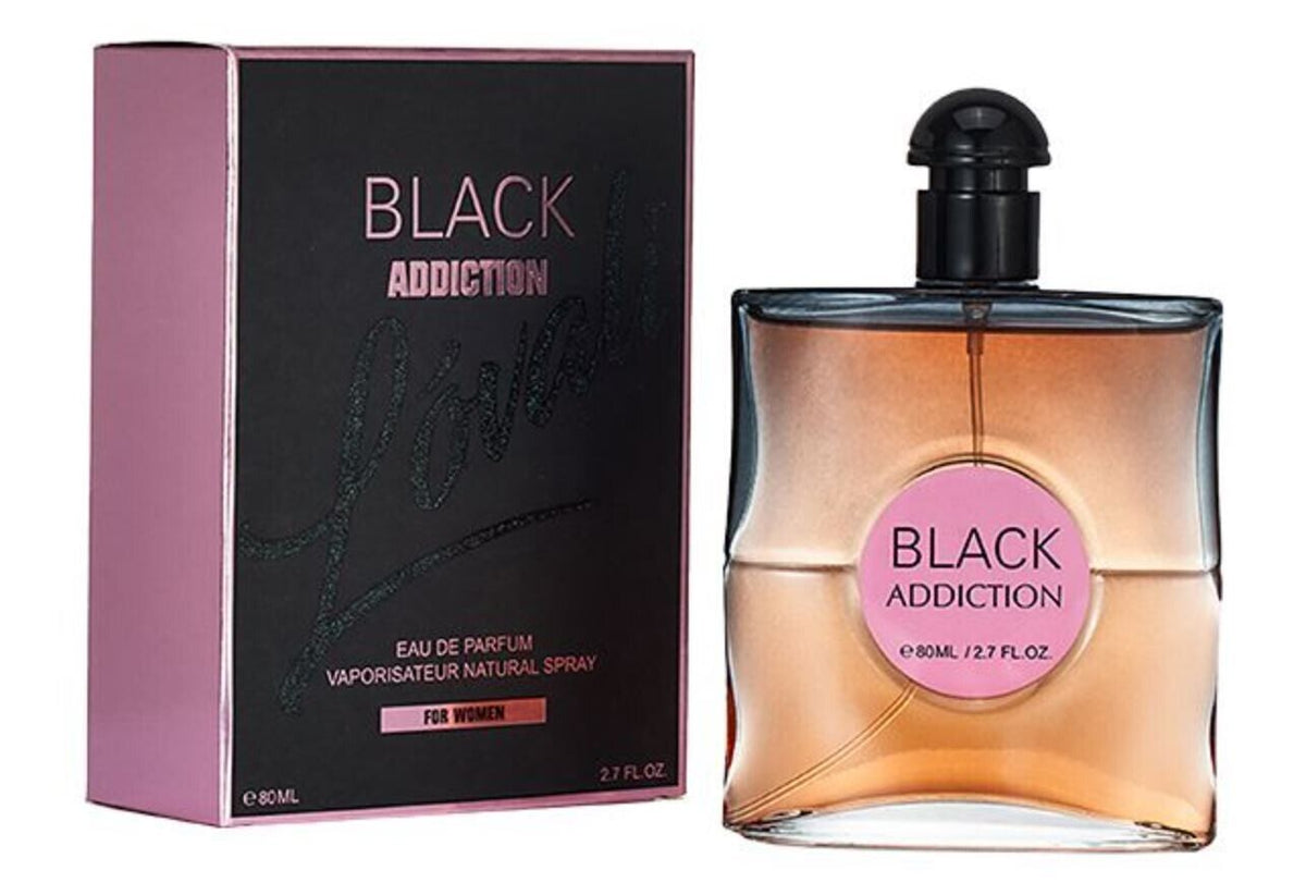 Lovali Black Addiction Eau de Parfum 80mL - Main Image