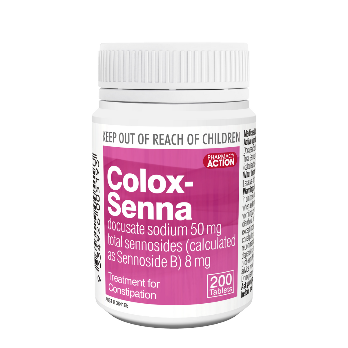 Pharmacy Action Colox-Senna 200 Tablets