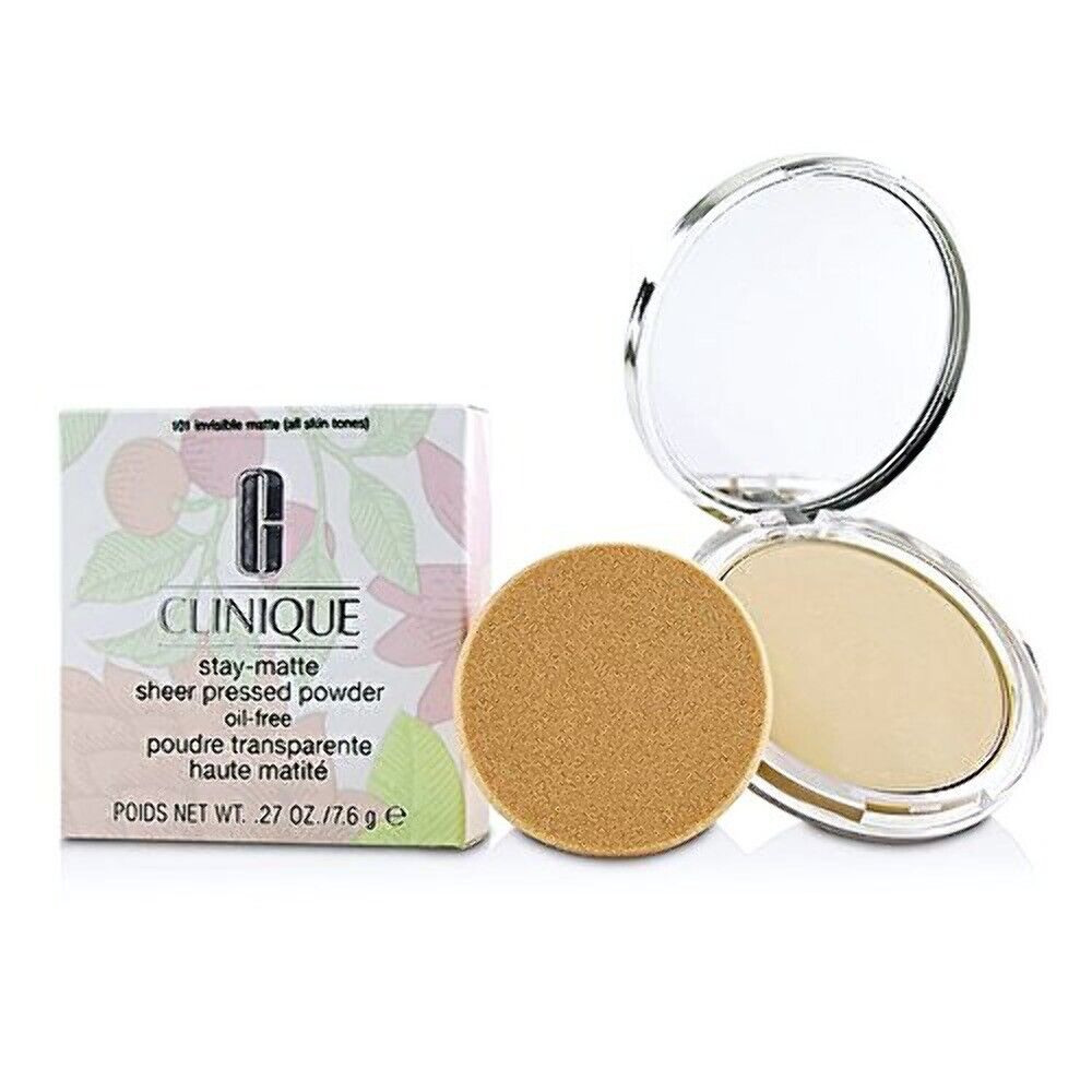 CLINIQUE Stay-Matte Sheer Pressed Powder 101 Invisible Matte – Better ...