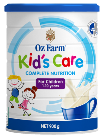 Oz Farm Kid's Care Complete Nutrition for Children 1-10 Years 900g (Expiry 6/26)