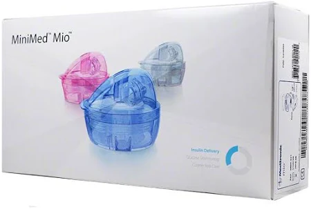 Medtronic Paradigm Mio Infusion Set Blue 27G 6mm x 60cm