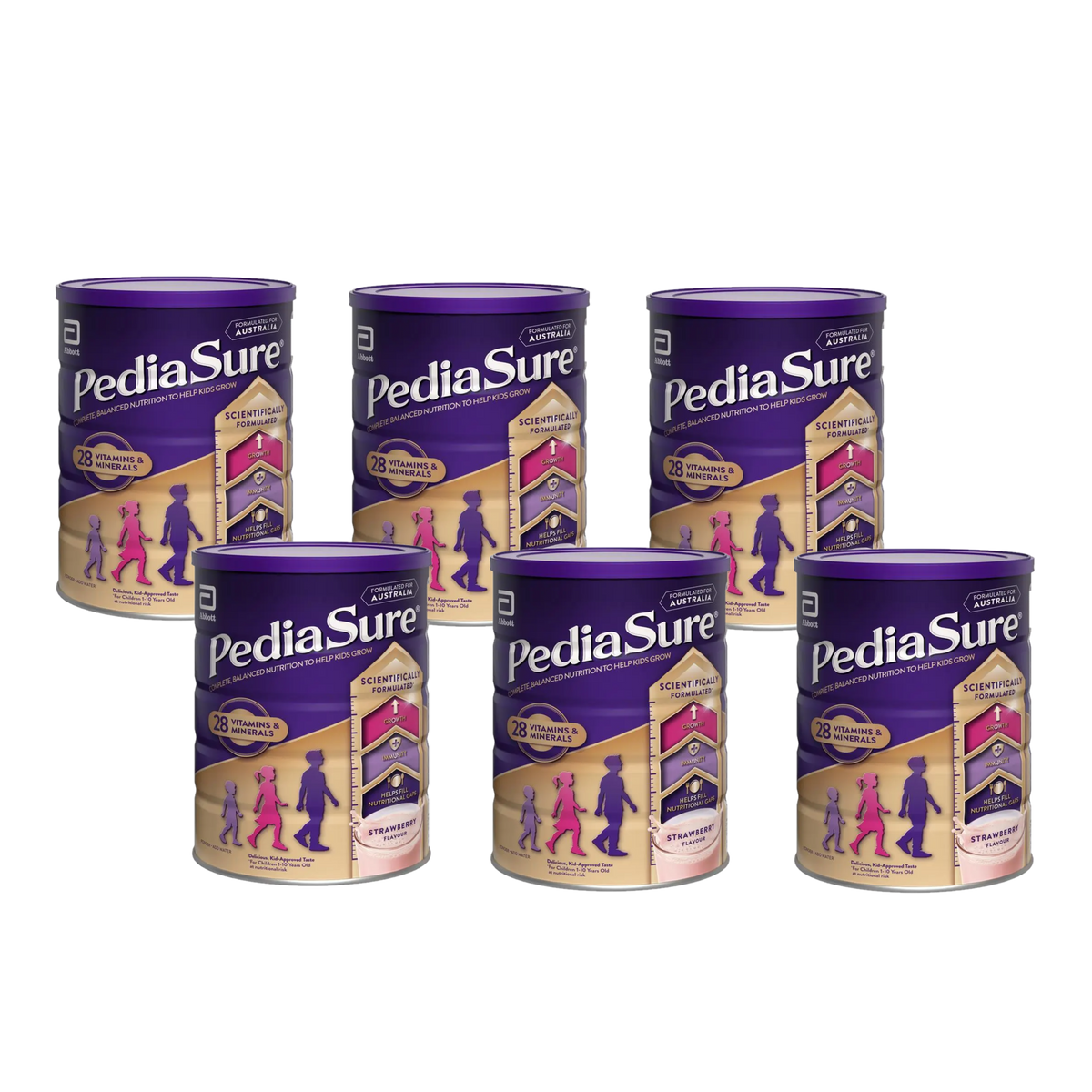 Pediasure Strawberry 6 x 850g - Special Bundle