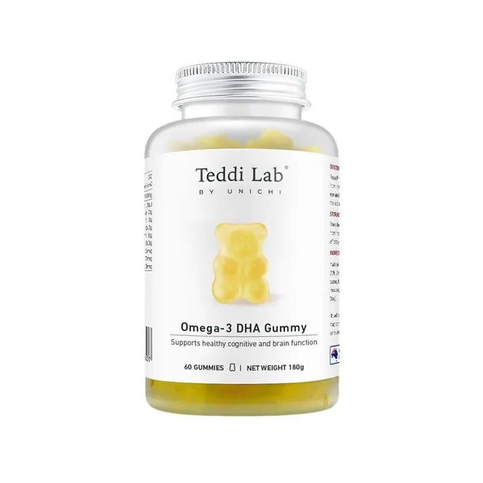 Teddi Lab by Unichi Omega-3 DHA Gummy 60 Gummies