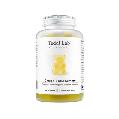Teddi Lab by Unichi Omega-3 DHA Gummy 60 Gummies